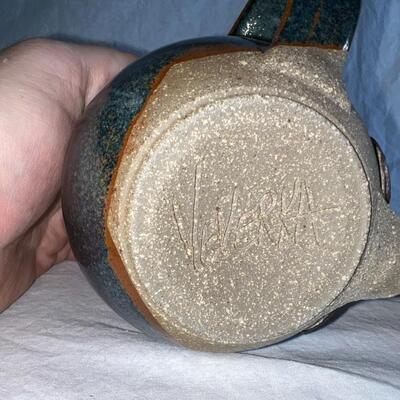 Vintage Artist Pottery Cups