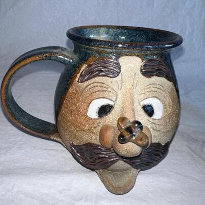 Vintage Artist Pottery Cups