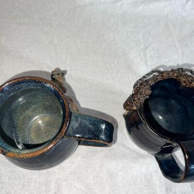Vintage Artist Pottery Cups