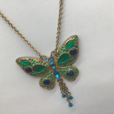 Costume Necklace Butterfly