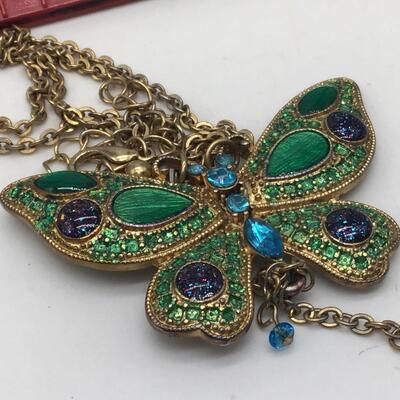 Costume Necklace Butterfly