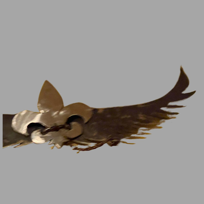 Original Metal NOLA Wings by Local Artist Tress Turner - 22"