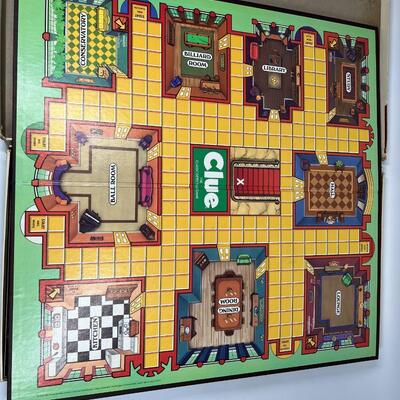 Retro Parker Brother Clue Classic Detective Game