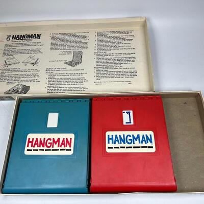 Vintage Milton Bradley Hangman Classic Competitive Game for Two