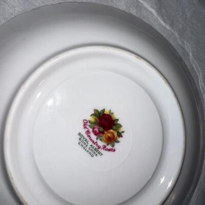 Sterling Colonial and Royal Albert English Plate Bone China