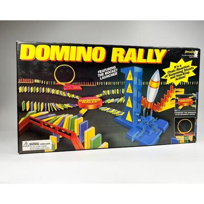 Vintage Pressman Domino Rally Family Fun Game Set