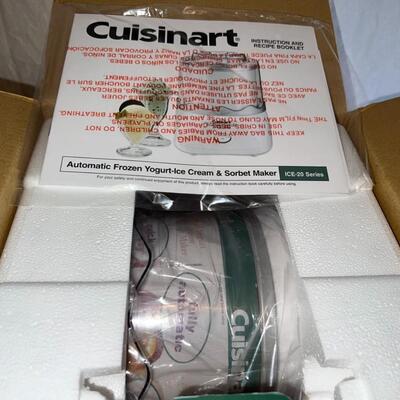 Cuisinart Ice Cream/Sorbet Maker New In Box