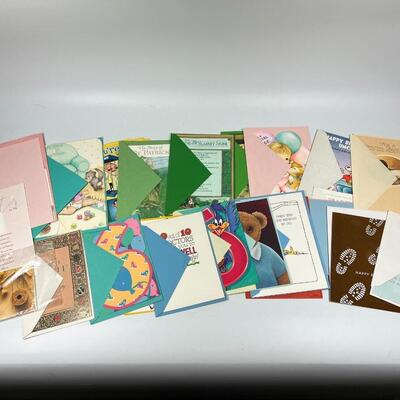 Lot of Various Seasonal Birthday Anniversary Special Occasion Cards