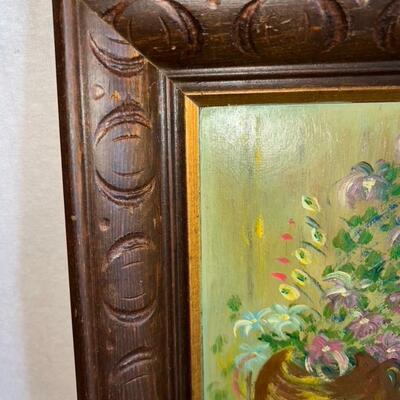 Vintage Fritzi Watercolor Framed