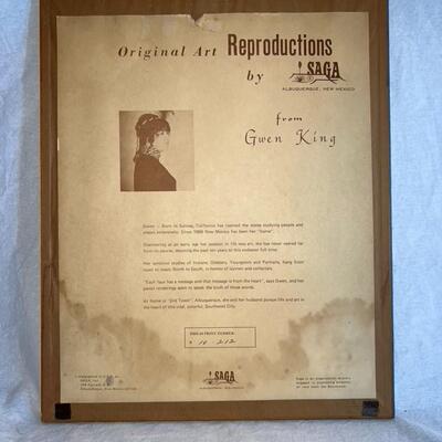 Native Gwen King Litho Print 10/212
