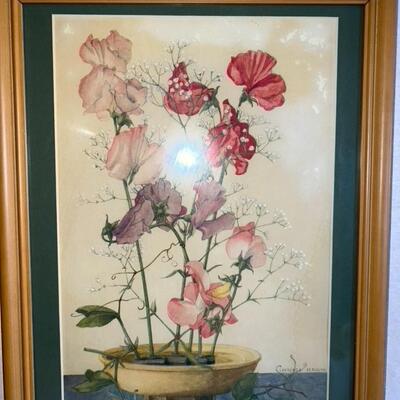 2 Laurence Perugini Floral Painting