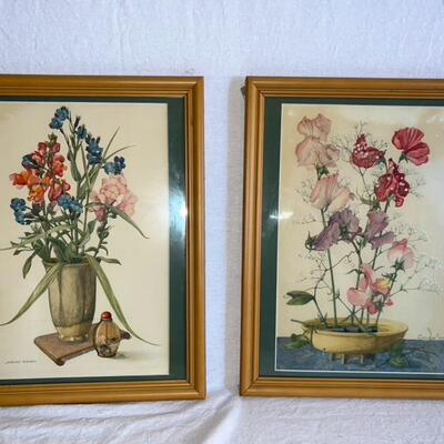 2 Laurence Perugini Floral Painting