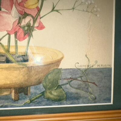 2 Laurence Perugini Floral Painting