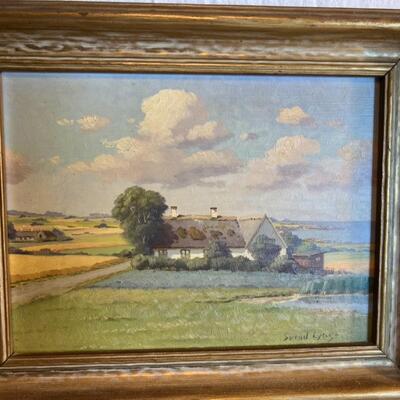 2 Svend Lynge Paintings