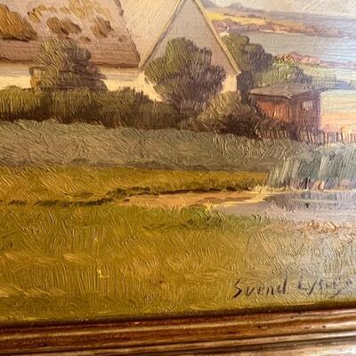 2 Svend Lynge Paintings
