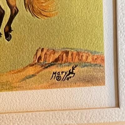 Artist Mary Summer Horse Print