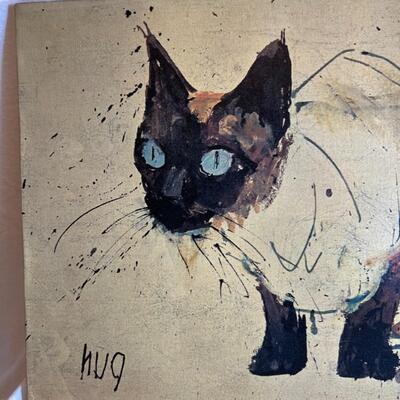Cat Canva Painting