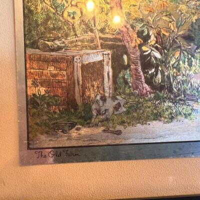 Lionel Barrymore "The Old Farm" Print