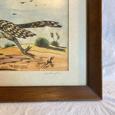 Artist Mary "Mr. Roadrunner" Painting 1 of 100