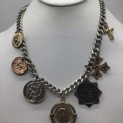 Vintage charm necklace