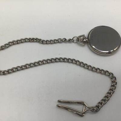 Pocket watch with new battery working Perfectly