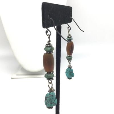 Vintage turquoise earrings