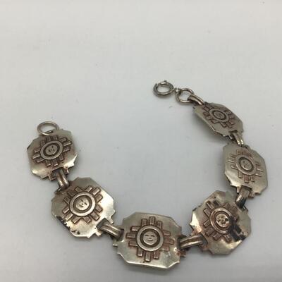Aztec jewelry bracelet