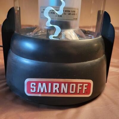 AMAZING PLASMA SMIRNOFF ELECTRIC TABLE LIGHT