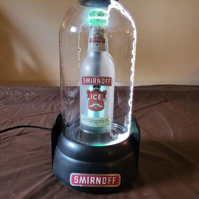AMAZING PLASMA SMIRNOFF ELECTRIC TABLE LIGHT