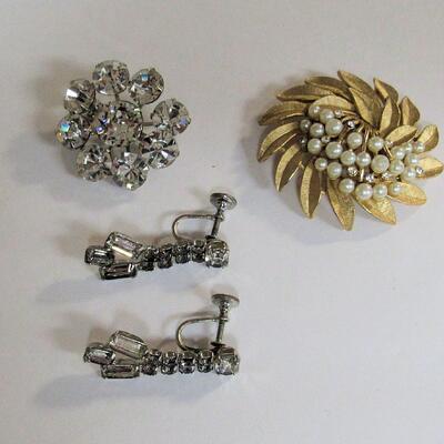 Trifari Pin, Sarah Coventry Necklace, More Vintage Jewelry