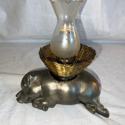 Petites Choose Pig Oil Lamp Decoration