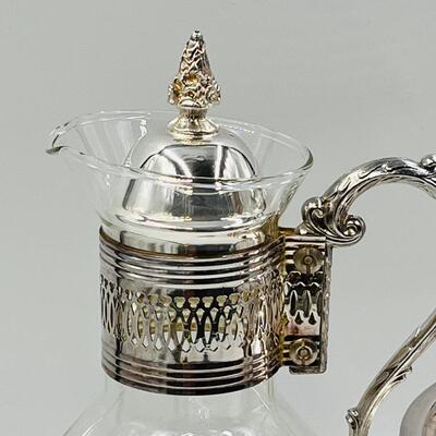 Carafe With Warmer Stand & Chafing Dish
