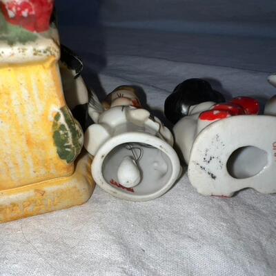 Antique Porcelain Japanese Made Figures