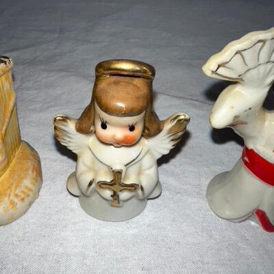 Antique Porcelain Japanese Made Figures