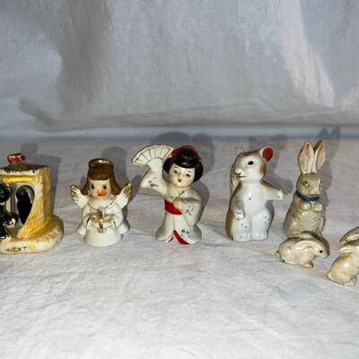 Antique Porcelain Japanese Made Figures