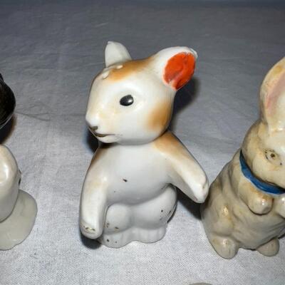 Antique Porcelain Japanese Made Figures