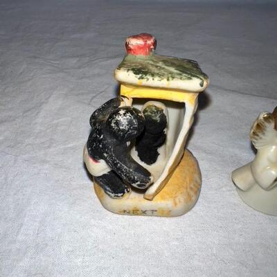 Antique Porcelain Japanese Made Figures
