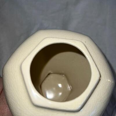 Asahi Porcelain Japanese Asian Floral Gold Rim Vase
