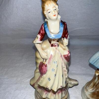 Antique Royal Figures Made In Occupied Japan
