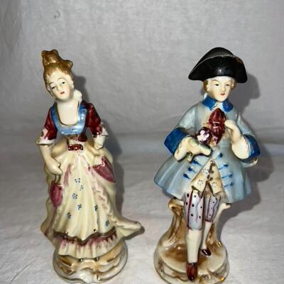 Antique Royal Figures Made In Occupied Japan
