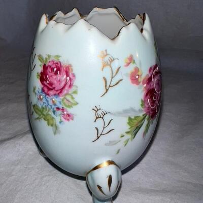 Antique Napcowear Japan Ceramic Egg
