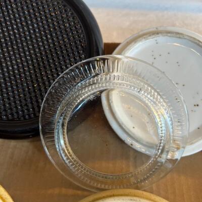 Huge Vintage Ash Tray Lot w/ Smoke Grabber