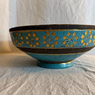 Vintage Numbered Pottery Large Bowl 95/251