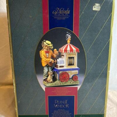 Melody In Motion Peanut Vendor Serji Nakane Hand Painted Japan