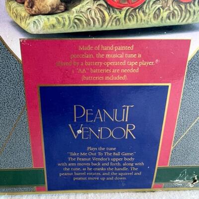 Melody In Motion Peanut Vendor Serji Nakane Hand Painted Japan