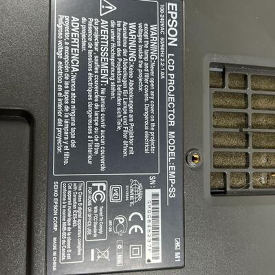Epson PowerLite S3 LCD Projector