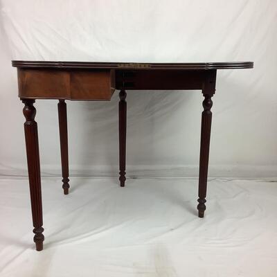 819  Antique Mahogany Game Table