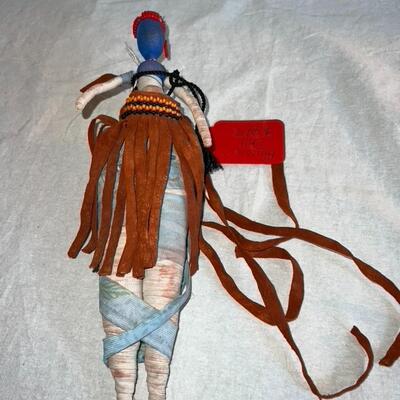 Vintage Handmade African Doll