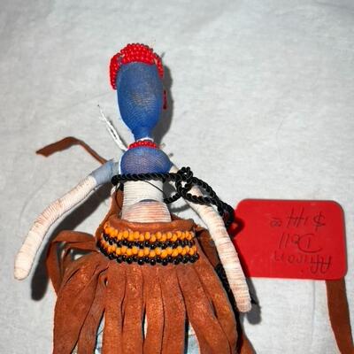 Vintage Handmade African Doll