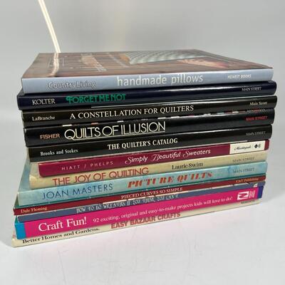 Lot of Quilting and Craft Books